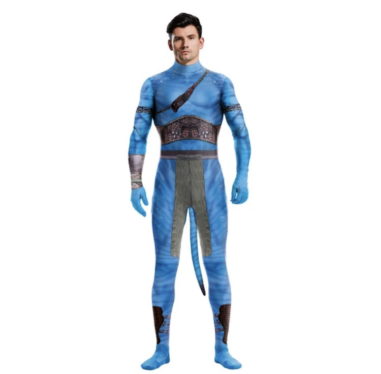 Costume Avatar 2 Stage Costume Superhero Adult Outfit Bodysuit Same Style as Avatar 2 Movie