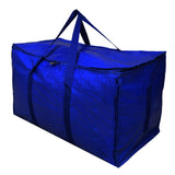 Cross-border pe portable transparent woven bag moving large capacity storage bag cotton quilt storage bag luggage bag packing bag