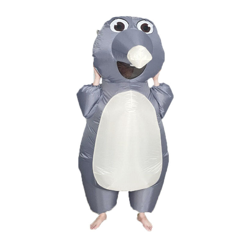 Cross-Border Trade Halloween Costume Party Props Riding Animal Cute Horse Inflatable Costume Theme Party