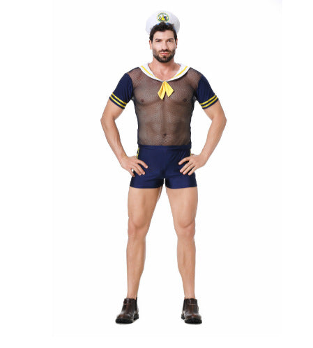 Men's Special Intimates Sexy Suit Role-Playing Uniform Cos Funny Show Sexy Clown Play Costume