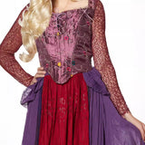 Cross-Border Halloween Witch Winifred Cos Medieval Palace Long Dress Cosplay Stage Performance Costume