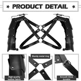 6 Piece Set Halloween Man Renaissance Costume suit Medieval Pirate Shirt Ankle Ribbon Pants