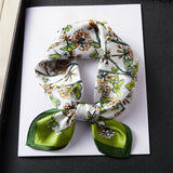 100% Silk Scarf Real Silk Premium Hangzhou Silk Small Square Scarf Spring and Autumn All-match Neck Protection Decorative Shirt Professional Scarf