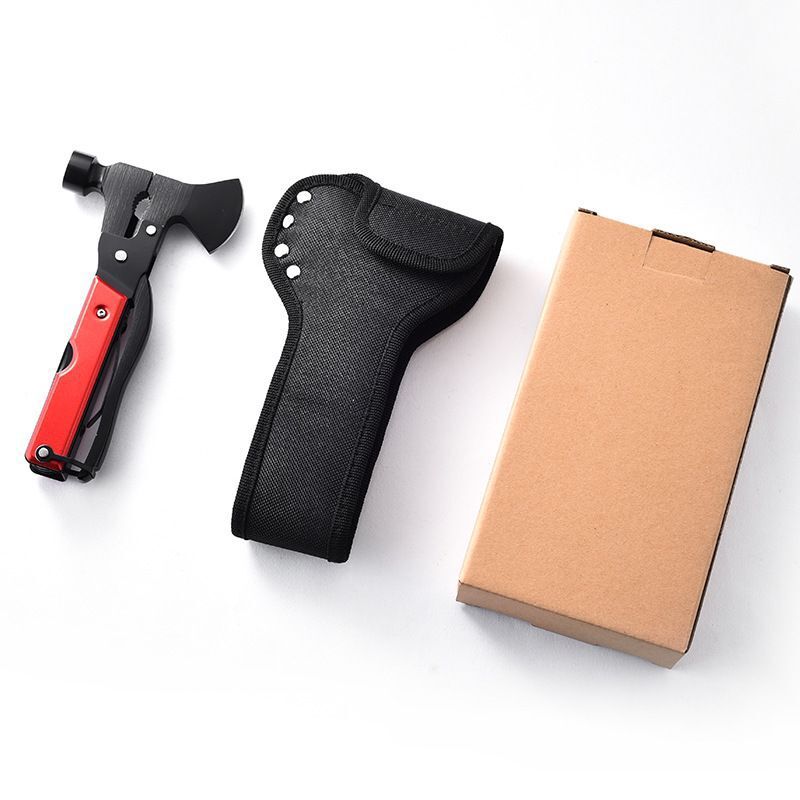 Factory direct supply multi-function axe hammer portable outdoor tool car life-saving hammer broken window hammer multi-function hammer