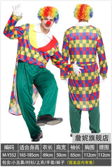 Adult Clown Performance Costume Birthday Party Magic Performance Masquerade Sexy Dress Female Clown Costume