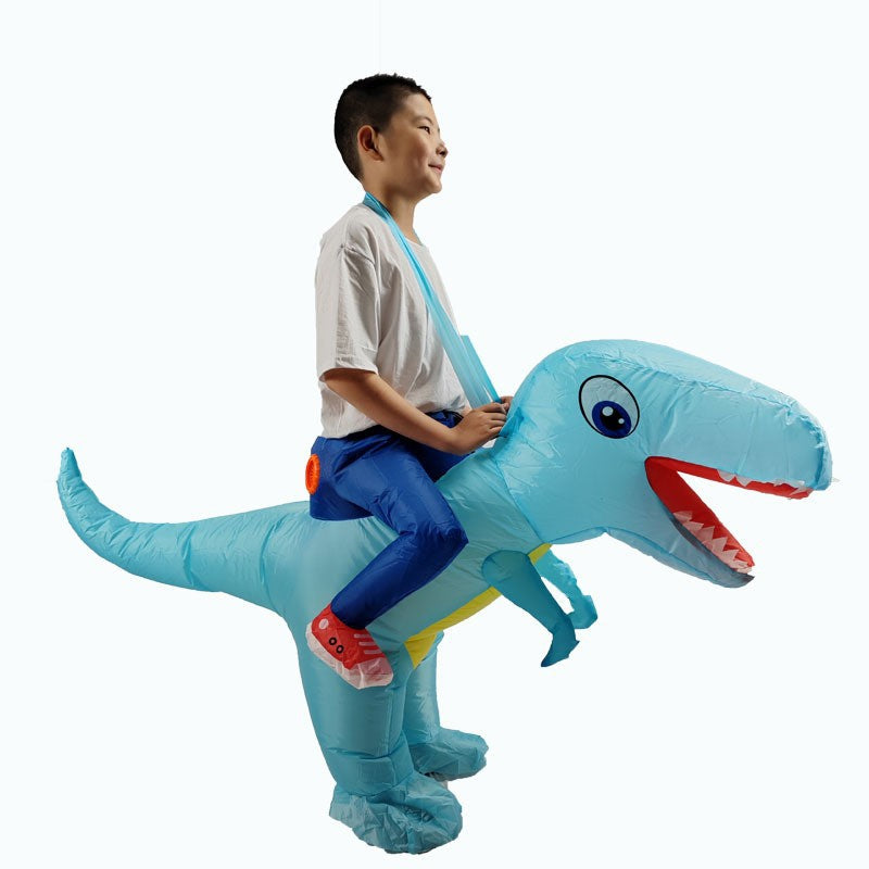Halloween T-Rex Inflatable Suit Adult Costume Inflatable Suit Children Dinosaur Inflatable cospiay Costume