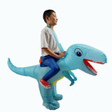 Halloween T-Rex Inflatable Suit Adult Costume Inflatable Suit Children Dinosaur Inflatable cospiay Costume