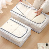 Household Transparent Foldable Shoe Storage Box Visible Installation-Free Bed Bottom Shoe Cabinet Thickened Steel Frame Storage Box