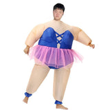 Cross-Border Trade Halloween Costume Party Props Riding Animal Cute Horse Inflatable Costume Theme Party