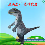 Cross-Border Trade Halloween Costume Party Props Riding Animal Cute Horse Inflatable Costume Theme Party