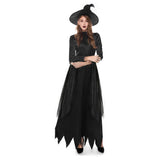 19358 #   Halloween Dark Witch Costume Nightclub Ds Vampire Witch Costume Uniform