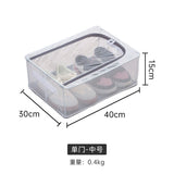 Household Transparent Foldable Shoe Storage Box Visible Installation-Free Bed Bottom Shoe Cabinet Thickened Steel Frame Storage Box