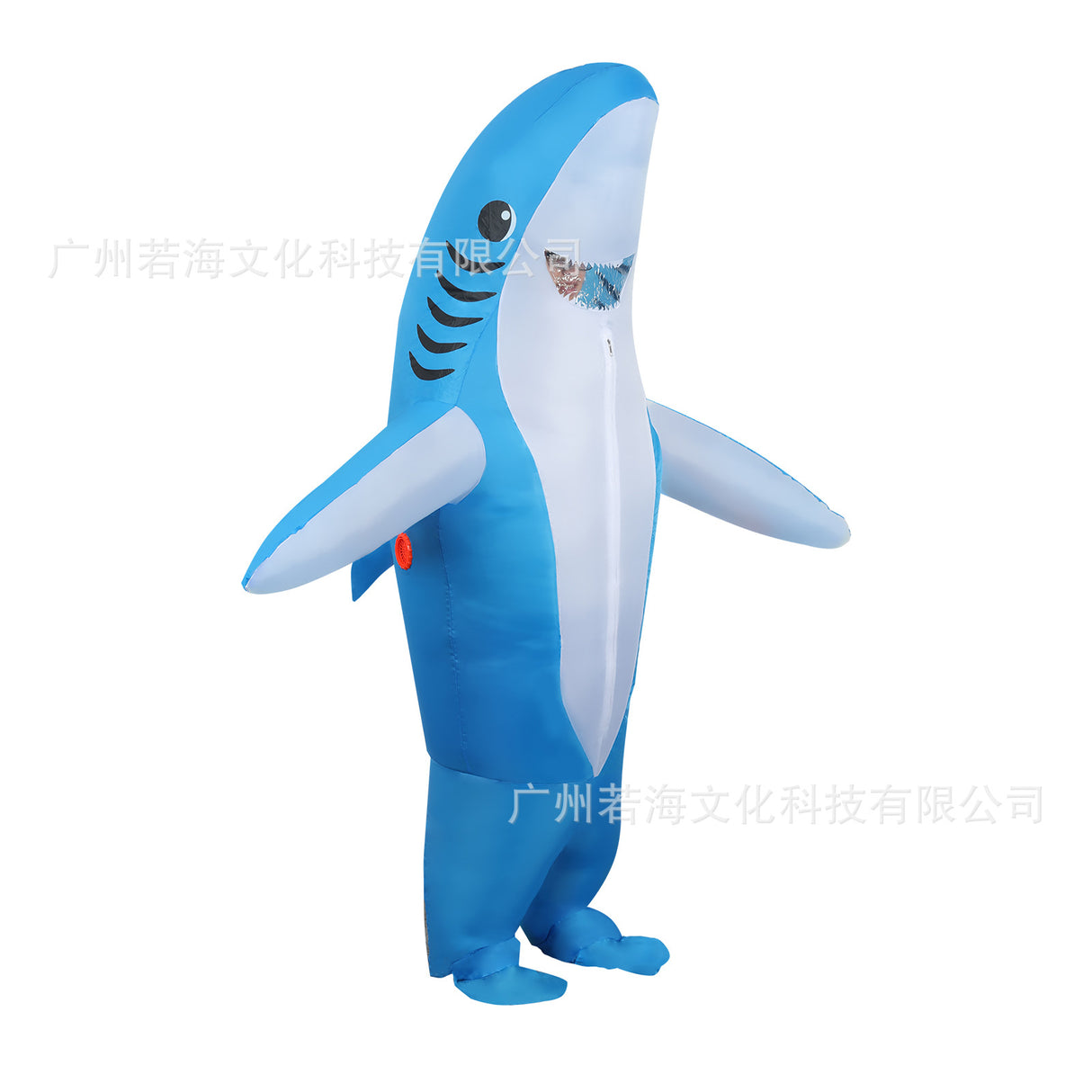 Cross-Border Halloween Inflatable Shark Costume Funny Cartoon Performance Outfit Festival Atmosphere Puppet Dance Costume