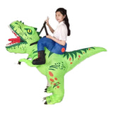 Halloween Muscular Tyrannosaurus Rex Dinosaur Inflatable Suit Holiday Party Funny Doll Inflatable Costume Cosplay Costume