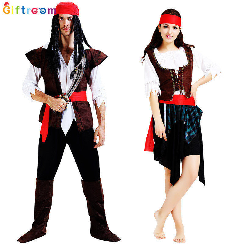 Pirate Costumes New Halloween Cosplay Costume Pirate Costume Pirates of the Caribbean Costume