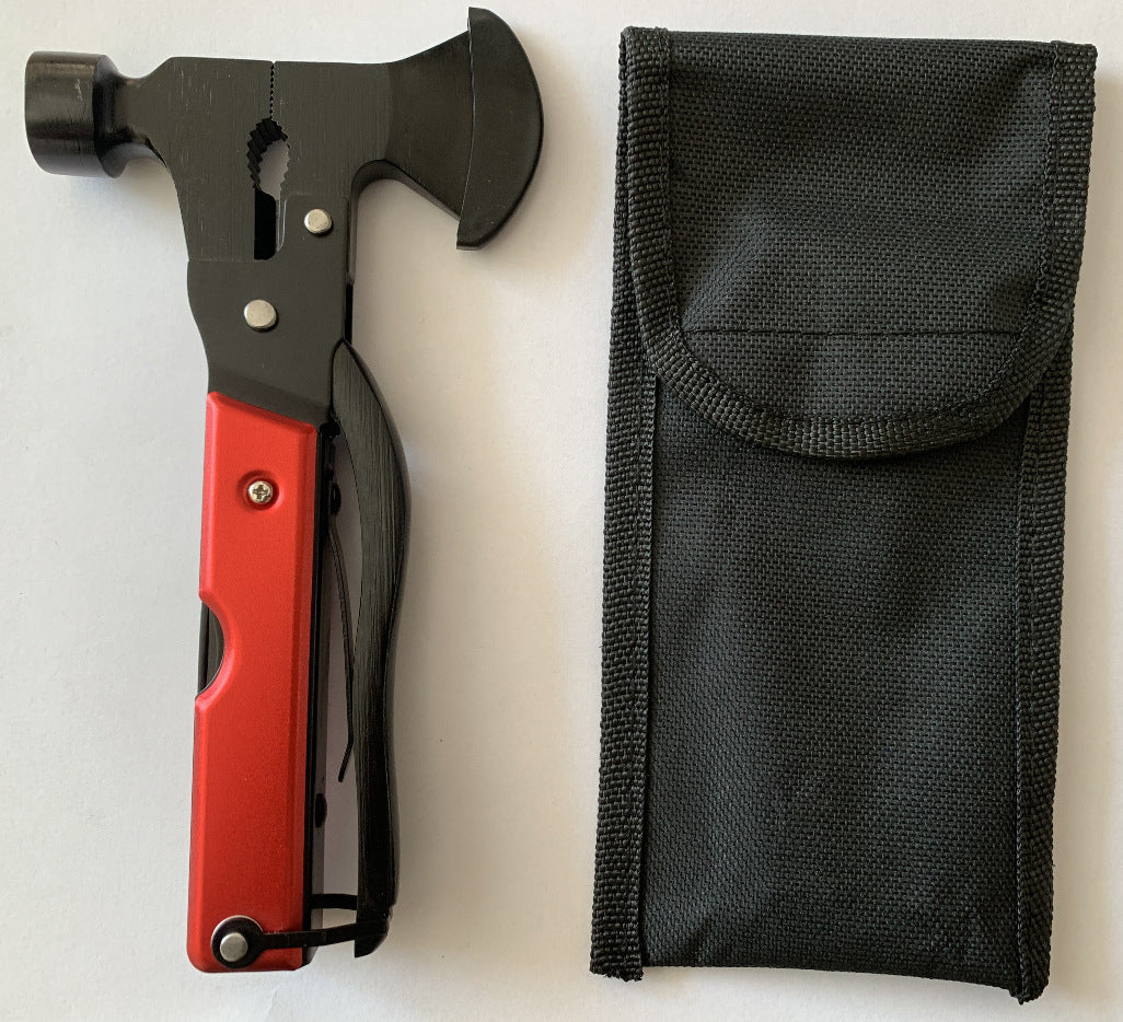 Factory direct supply multi-function axe hammer portable outdoor tool car life-saving hammer broken window hammer multi-function hammer