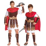 Halloween Children/Adult Medieval Samurai Ancient Roman Spartan Warrior Cross Expedition Army Costume