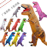 Halloween T-Rex Inflatable Suit Adult Costume Inflatable Suit Children Dinosaur Inflatable cospiay Costume
