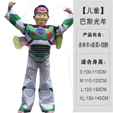 Children's Buzz Lightyear Costume Jumpsuit Cowboy Woody Cartoon Character Anime Character Halloween Costume