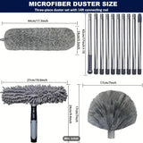 Cross-Border 2-in-1 Window Cleaning Scraper, Glass Cleaning Brush, Wiper, Glass Scraper, Double-Sided Glass Cleaning Tool