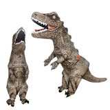 Halloween Muscular Tyrannosaurus Rex Dinosaur Inflatable Suit Holiday Party Funny Doll Inflatable Costume Cosplay Costume