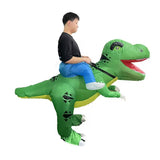 Halloween Muscular Tyrannosaurus Rex Dinosaur Inflatable Suit Holiday Party Funny Doll Inflatable Costume Cosplay Costume