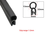 1/3meter Door Edge Guard Rubber Sealing Strip U Type Hardwearing Car Ship Dustproof Trim Soundproofing Waterproof Sealings Parts