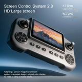 Lenovo V918 Max Drone with LCD Screen Remote Control GPS Laser Obstacle Avoidance 8K Professional Camera FPV 3000M RC Gifts