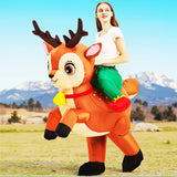 Funny Animal Mascot Unicorn Flamingo Dinosaur Inflatable Costumes Dress Suit Adult Halloween Purim Anime Party Cosplay Costumes