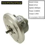 Air Operate Motor Vane HFV2 HFV4 Pneumatic Motor Industry With Gear Small Size And Large Horsepower Rotary Vane Air Motor