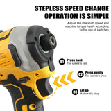DeWalt Lithium Brushless Motor Screwdriver Electric Screwdriver Electric Hand Drill Impact Drill Combination Kit Dcd805 Dcf850