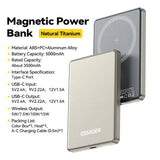 Essager 5000mAh portable power bank 20W fast charging