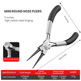 AIRAJ Mini Cutting Pliers Multi-Function Electrical Wire Cable Cutters Tools Stainless Steel Nipper Side Shear Snips Hand Tools