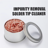 Soldering Iron Tip Cleaner Non-Slip Solder Tip Cleaning Wire Ball Tin Remove For Cleaning Soldering Irons And Tips