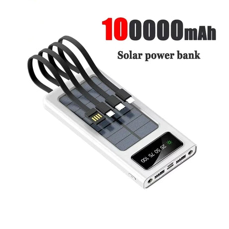200000mAh portable power bank 4W fast charging