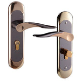 Entrance Lever Door Handle Minimalism Interior Door Lock Latch Bedroom Privacy Lever Lockset Hardware for office or front door