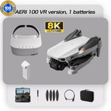 Aeri100 Drone Professional HD Camera WIFI FPV UAV VR Glasses Remote Control Fold Aerial Photography Quadcopter Airplane Toys New