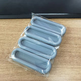 4Pcs Self-adhesive Door Knobs Oval Door Handles for Interior Doors Glass Window Cabinet Drawer Non-slip Grip Auxiliary Handles
