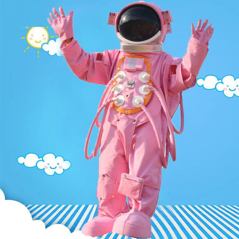 2024 Multiple Colors Astronaut Cosplay Party Costumes for Adult Garment Space Suit Birthday Easter Purim Carnival Helmet
