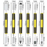 Hardened claw nail double headed pry bar 6-in-1 disassembly battery screen frame flat pry bar injection molding repair tool