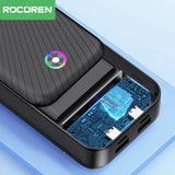 Rocoren 22.5W Power Bank 20000mAh QC PD 3.0 Fast Charge PowerBank Portable 10000mAh External Battery For iPad iPhone 17 Pro