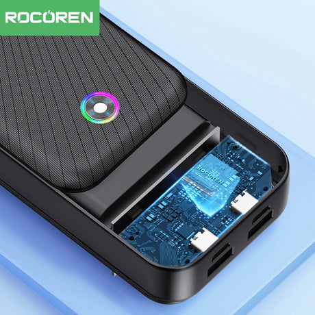 Rocoren 20000mAh portable power bank 5W fast charging