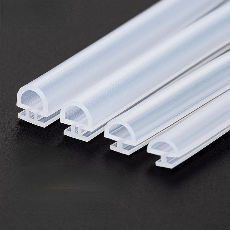10M Bottom Width 4/5/6/7mm Sealing Strips Bridge Aluminum Door/Window Sealed Plastic Strips Energy Saving
