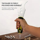 1pc 15 In 1 Multi Use Putty Knife Stainless Steel Paint Scraper Removal Construction Tool For Wallpaper Can Opener Home DIY