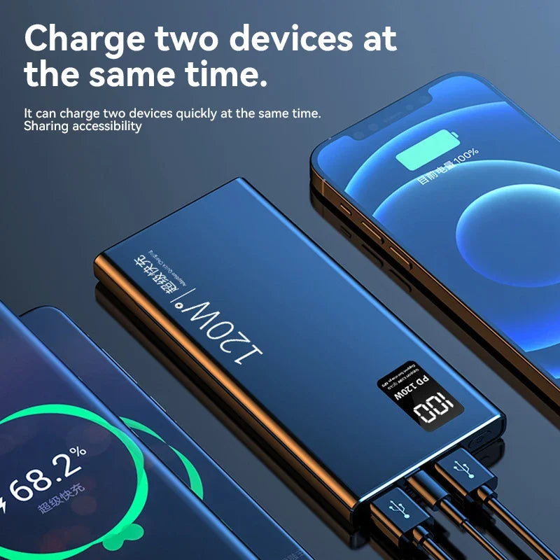 Xiaomi 80000mAh portable power bank 120W fast charging