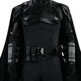 The Bat Bruce Cosplay Costume Superhero Bruce Cos Wayne Battle Armor Suit Halloween Carnival Outfits Uniform With Cloak Headgear