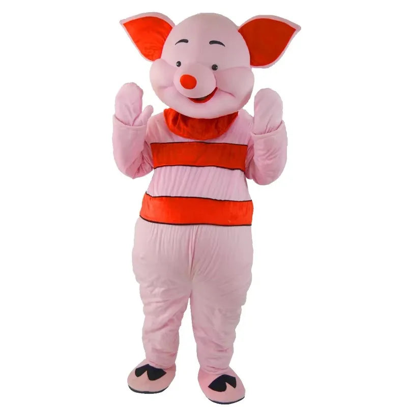 Disney Pooh Bear Mascot Costume Cartoon Character Tigger Cosplay Suit  Adult Advertising Carnival Party Halloween Fancy Dress