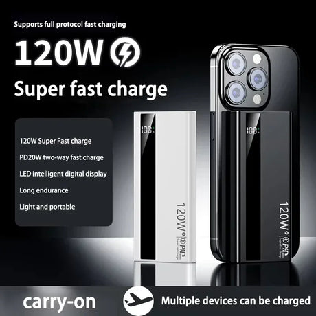 Xiaomi 200000mAh portable power bank 120W fast charging