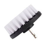 1pc Soft Drill Brush Attachments 4inch For Cleaning Carpet & Leather & Upholstery Glass Car Tires Electric Scrubber Drill Tools