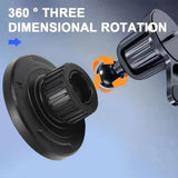 Universal 17mm Ball Head Base Magnet Brackets For MagSafe Car Mount Accessories Mini Magnetic Car Phone Holder Parts For iPhone